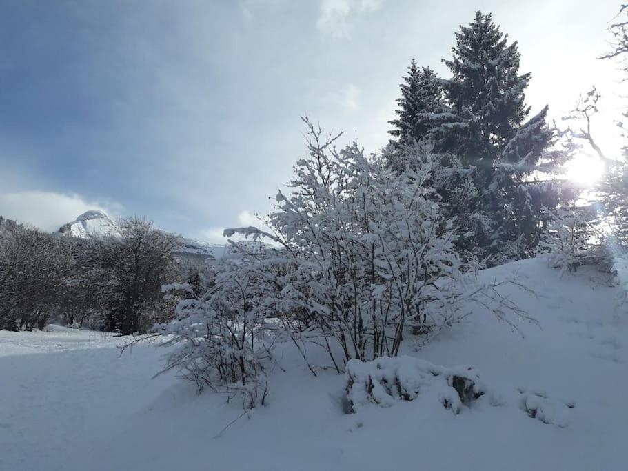 شقة Duplex 59M2 - Proche Centre - Balcon Plein Sud Corrençon-en-Vercors المظهر الخارجي الصورة